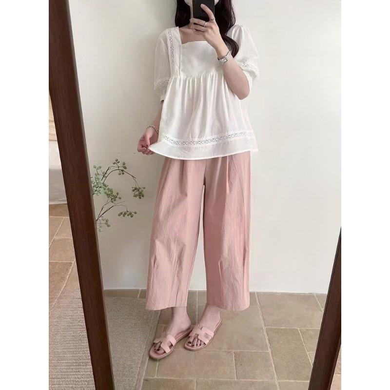 

Small radish pants Harlan nine-point pants versatile cloud air pants summer new casual pants XL