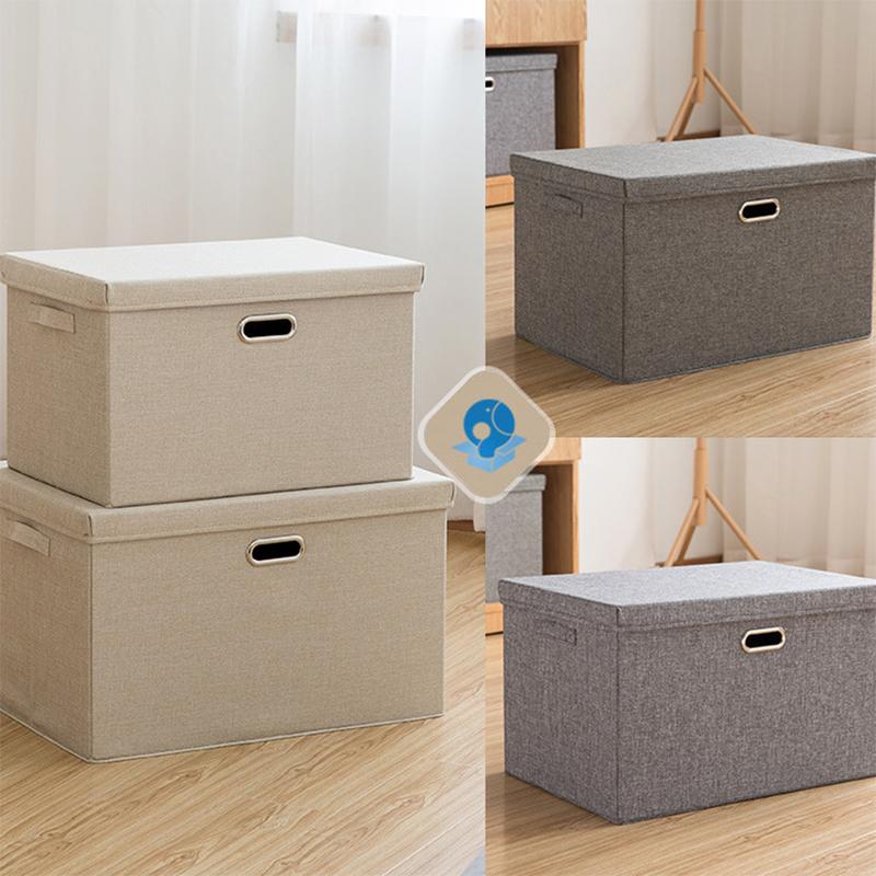Multifunctional Large Capacity Storage Wardrobe Containers Foldable Clothes With Lid Organizer Modern Basket Collapsible Toy Storage