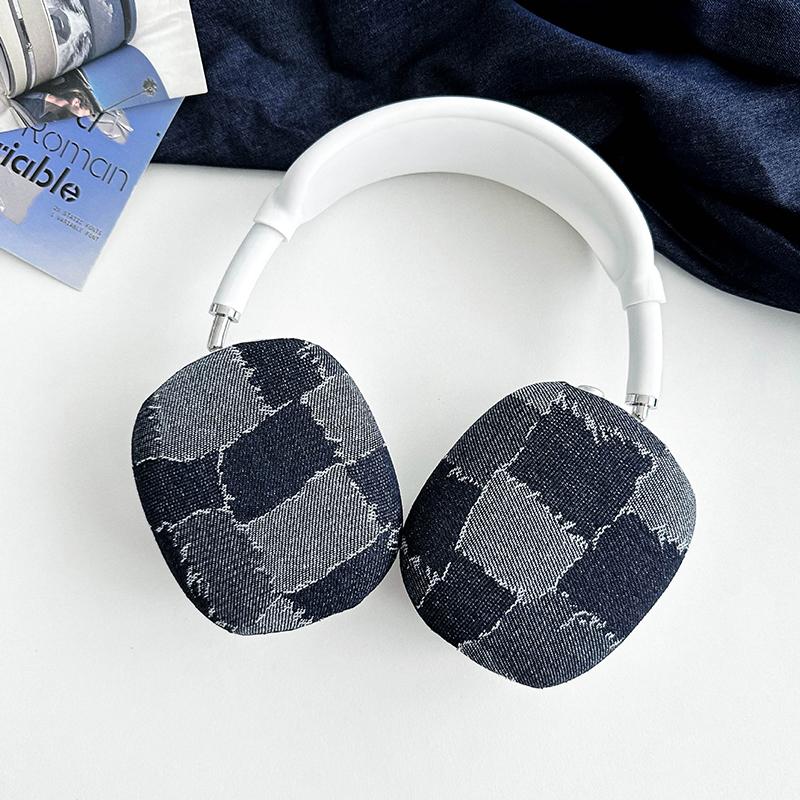 

Защитный чехол с джинсовым узором для наушников Apple Airpods Max, чехол для наушников, чехол для наушников для аксессуаров Airpods Max