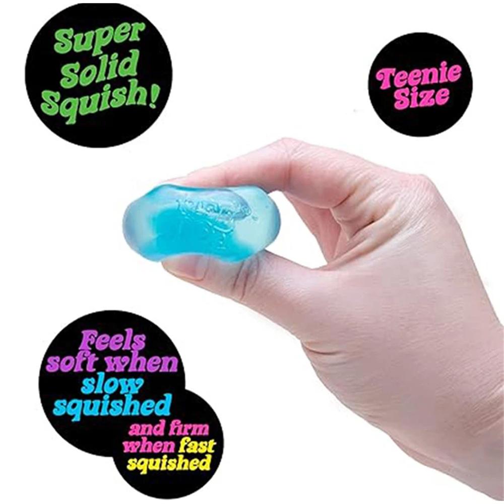 New Schylling Needoh Nice Cube Sensory Squeeze Toy With Super Solid Squish Stress Relief Anxiety Sensory Tool - 2.25" Cube