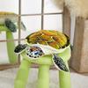 Athoinsu Realistic Stuffed Animal Sea Turtle Soft Plush Toy Ocean Life Tortoise Throw Pillow Birthday Plushie Gifts for Toddler Kids Boys and Girls,