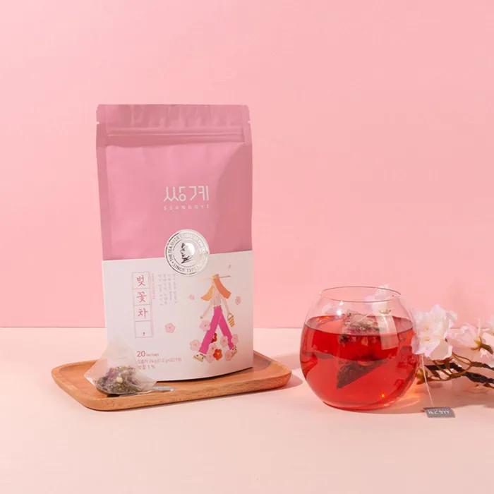 Premium Tea Pouch Cherry Blossom Tea 20 Tea Bags