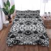 Spooky Ufo Halloween Duvet Cover Set King Queen Double Full Twin Single Size Bed Linen Set