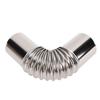 75mm Chimney Elbow 90 Degree Stainless Steel Stove Pipe for Indoor Burning Outdoor Camping