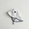 2026 Baby Summer Hat 2-6T Cartoon Animal Girls Sunshade Hat with Shawl Thin Ventilate Kids Sun Hat