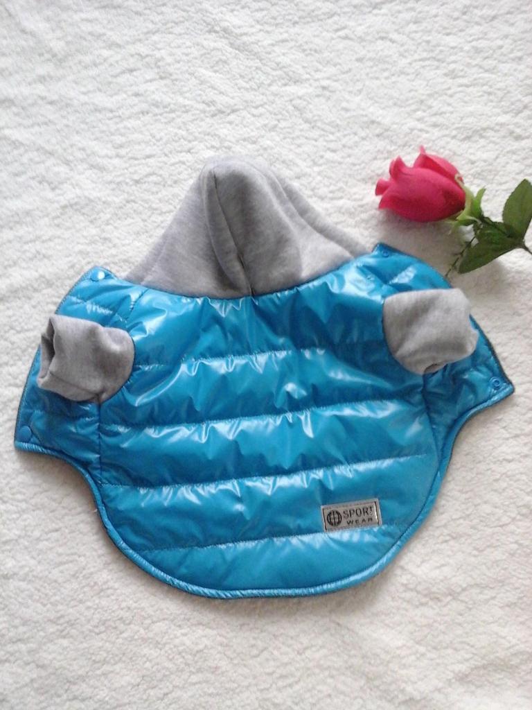 Dog Winter Cotton-Padded Coat & Vest, PU Nylon, Pet Warm Clothing