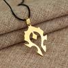Wow World of Warcraft Horde Symbol Pendant Necklace Choker Necklace For Men Women Jewelry Gift