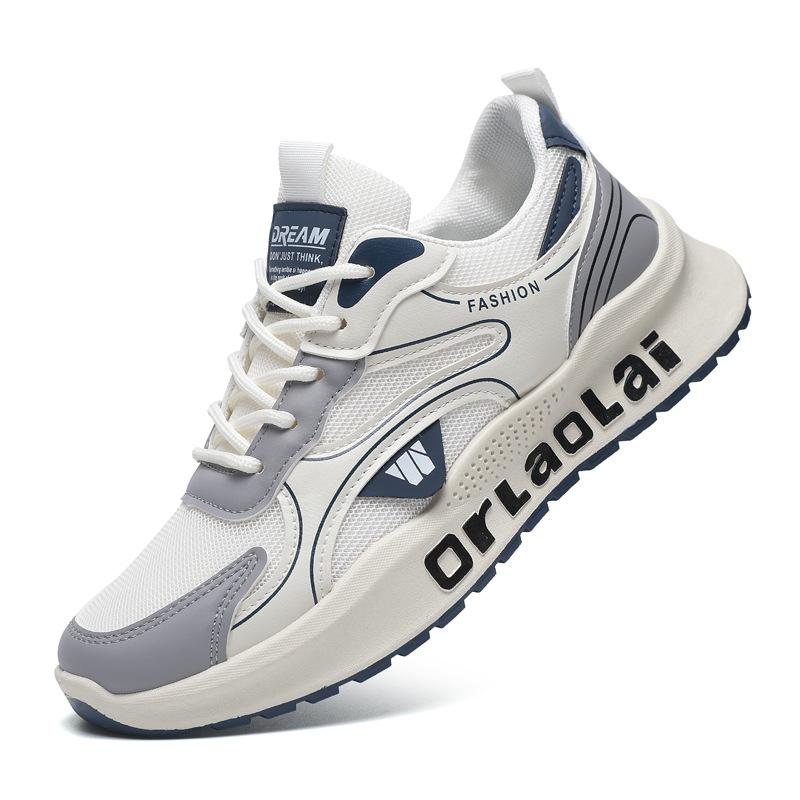 Men's shoes breathable hollow mesh sub-men's trendy versatile spring and summer casual sports shoes