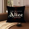 1Pc Alice In Borderland Pillow Case Fashion Square Pillowcase Bedroom Sofa Room Ins Decoration Leisure