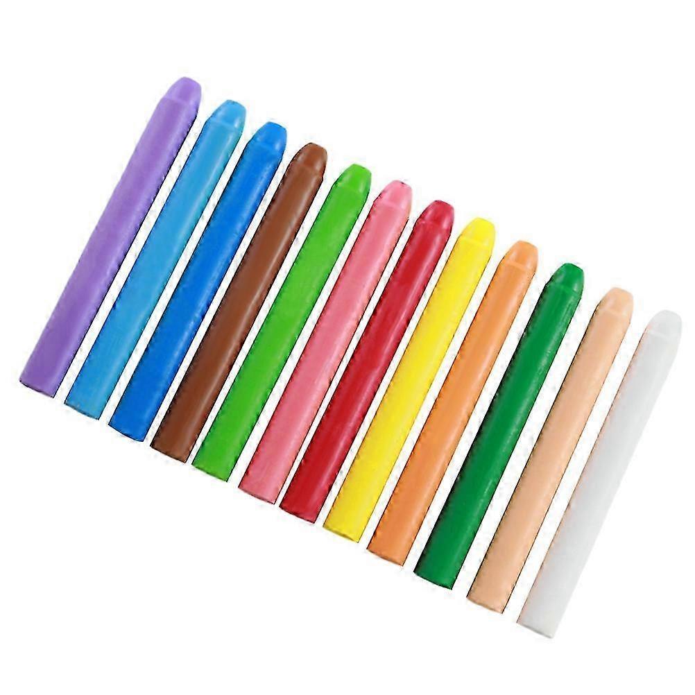12pcs Water Soluble Chalks Comfortable Grip Chalks Blackboard Chalks Painting Chalks