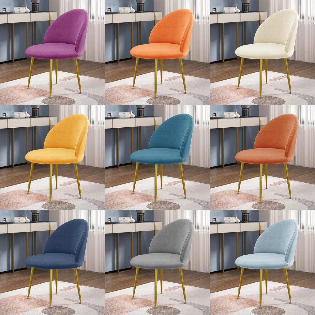 Chair Velvet Duckbill Cover Round Bottom Stool Back Dinning Makeup Elastic Big