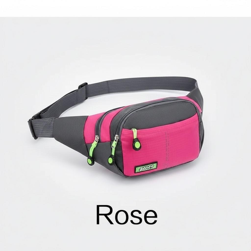 Waterproof Waist Bag for Men and Women Multifunctional Fanny Pack Outdoor Sports Cycling Running Gym Pouch Belt Bag