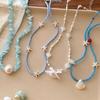 Bohemian Mixed Color Rice Beads Chain Choker Summer  Beach Necklace For Women Boho Starfish Choker Necklace Jewelry