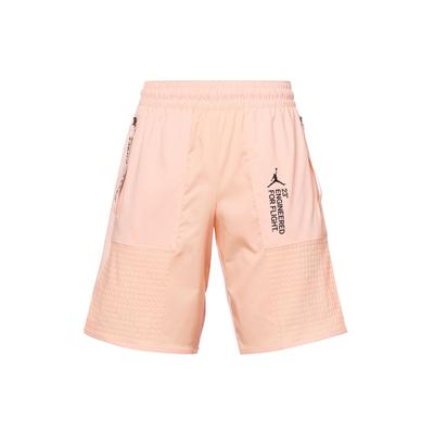 Engineered Sports Gerade Bein Lässig Elastischer Mittelhoher Bund Buchstabenprint Shorts Herren Unterteile Lotuswurzelrosa AJ1068-814
