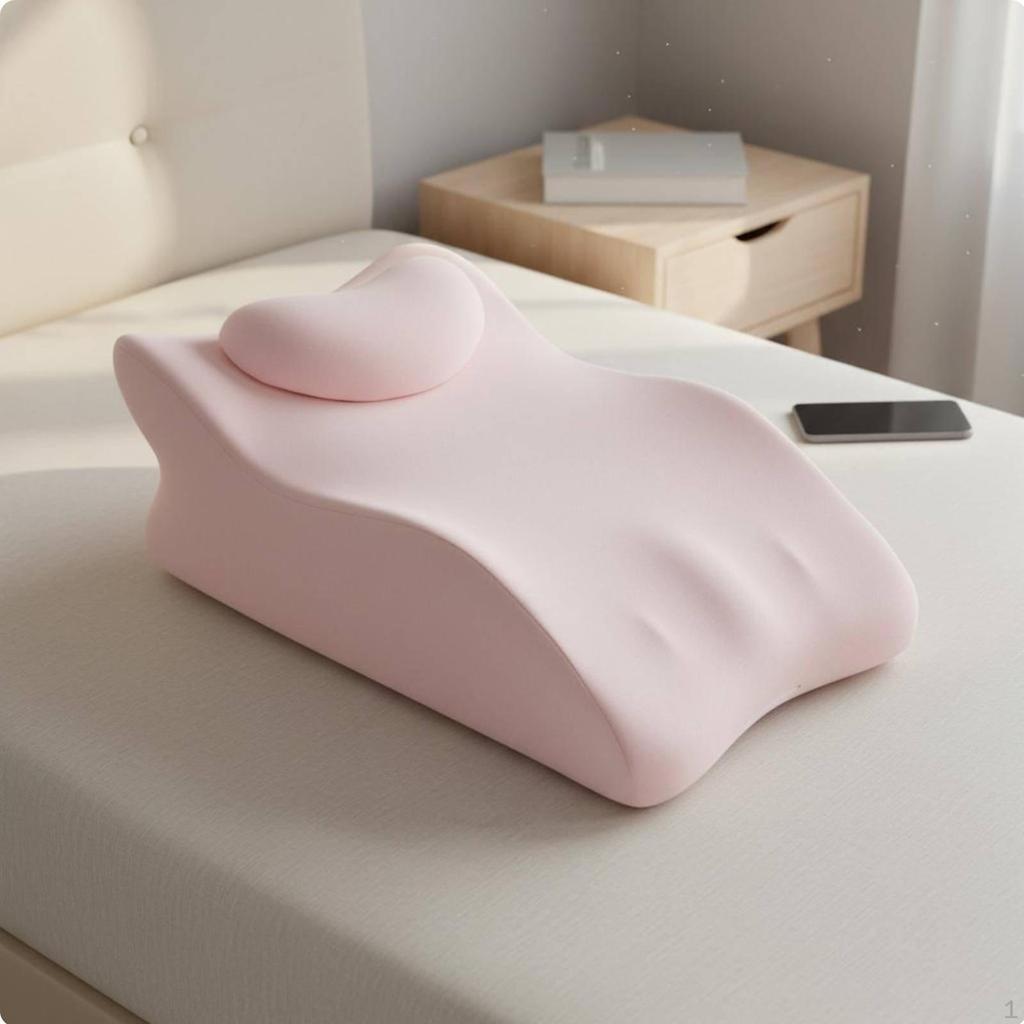 Multifunctional Stomach Support Pillow Face Down Sleeping Cushion Ergonomic Wedge Prone