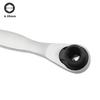Quick Ratchet Handle Mini Hand Wrench Repair Tools 1/4" Drive Socket Spanner