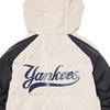New MLB Varsity New York Yankees Down Jacket Unisex Dark Cream 3ADJV0246-50CRD