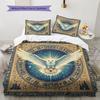 Hathaway Pattern Bedding Quilt Set Quilt Cover Pillowcase Home Decoration Birthday Gift (1 * duvet cover + 2 * pillowcase, without core)