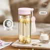 RELEA Lightweight Portable Glass Cup