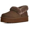 UGG Ankle Length Snow Boots Women's Deep Toffee Brown Sneakers 1166733-DRKT