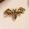 Vintage Cute Devil Bat Brooches Women Coat Clothing Badges Jewelry Accessries Gifts