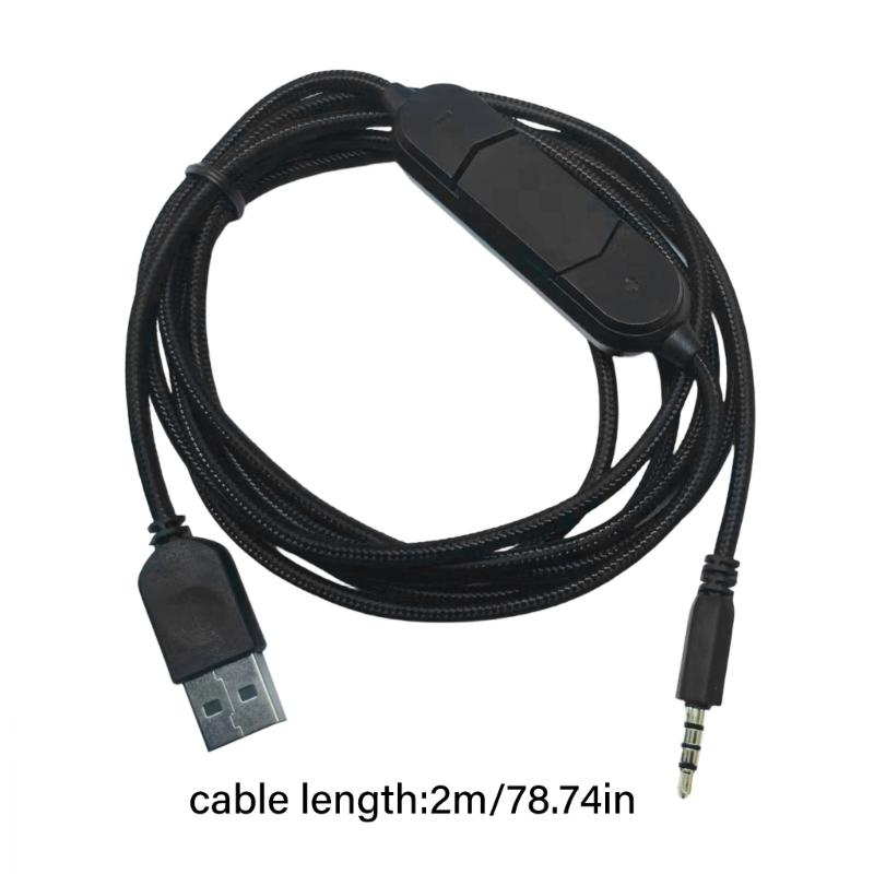 Plugs Play USB Sound Card 3.5mm Auxiliary Cable With Noise Reductions For Gaming Headsets PC Laptop Mobile Phones