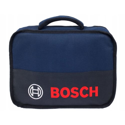 BOSCH Soft Case Tool Bag, Blue (1600A003BG), Storage Bag for Small Items and Impact Drivers