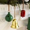 Exquisite Christmas Bell Pendant Creative Metal Hanging Bells Christams Cow Bells  Home Door Decor