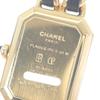 Chanel H0001 S Watches Gold Plated/leather Women blackDial