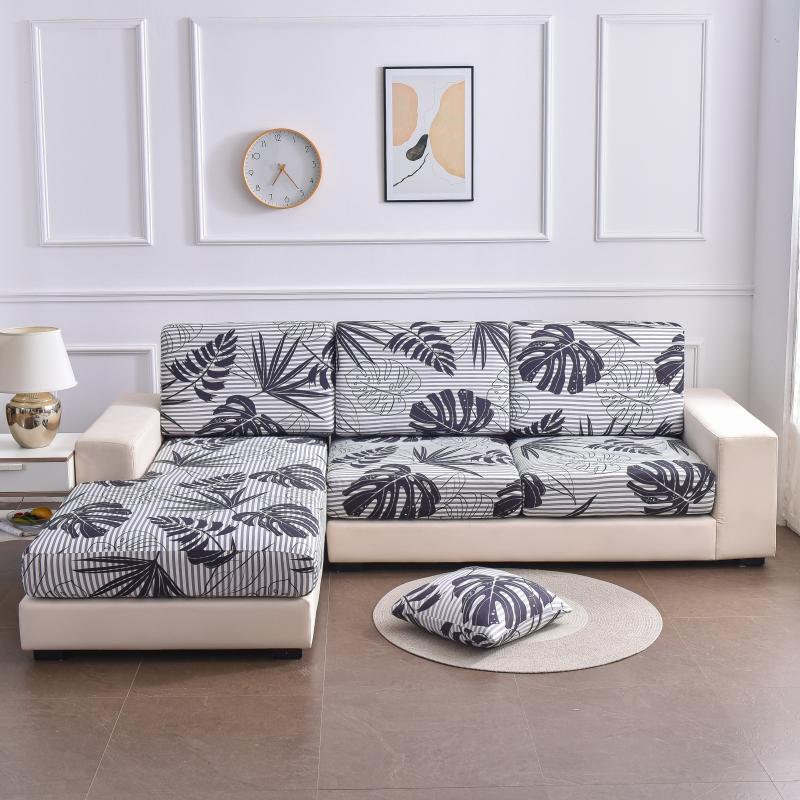 Jacquard Sofa Cushion Cover 1/2/3/4/L PC Anti Pet Scratching All-season Universal Pet Anti Dirt Sofa Cover Easy To Install