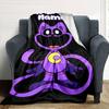 Customiz Name Personality Smiling Critters Blanket Soft &Warm Sofa Office Bed Travel Lunch Break Blanket, Gift Suitable All Seasons