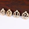 Digital Small Wooden Card Carvings Pendant Suitable for Decorating Living Room