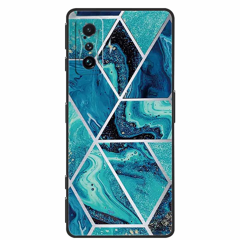 For Xiaomi Poco F4 GT Case Marble Soft Silicone Back Cover Phone Case for Xiaomi Poco F4 GT Coque 21121210G Protector Capa Funda
