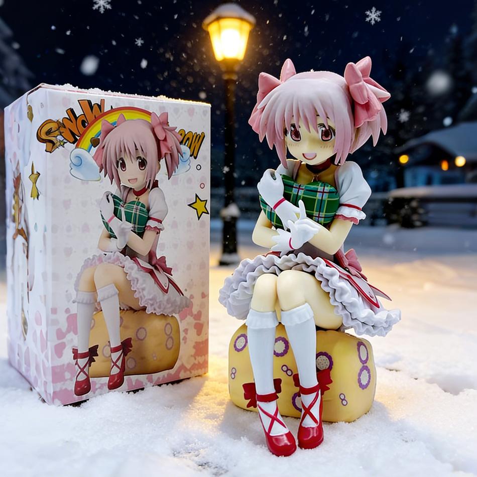 Gifts Puella Magi Madoka Magica Kaname Madoka Anime Character Models Figurines Desktop Ornaments Exquisite Toy Collection Otaku