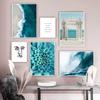 Nordic Decoration Poster and Prints Life Quote Flower Sea Landscape Wall Art Canvas Painting Decorative Picture Home Decor