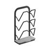 Multi-layer Pot Lid Organizer Rack Sturdy Vegetable Board Holder  Door-Mounted