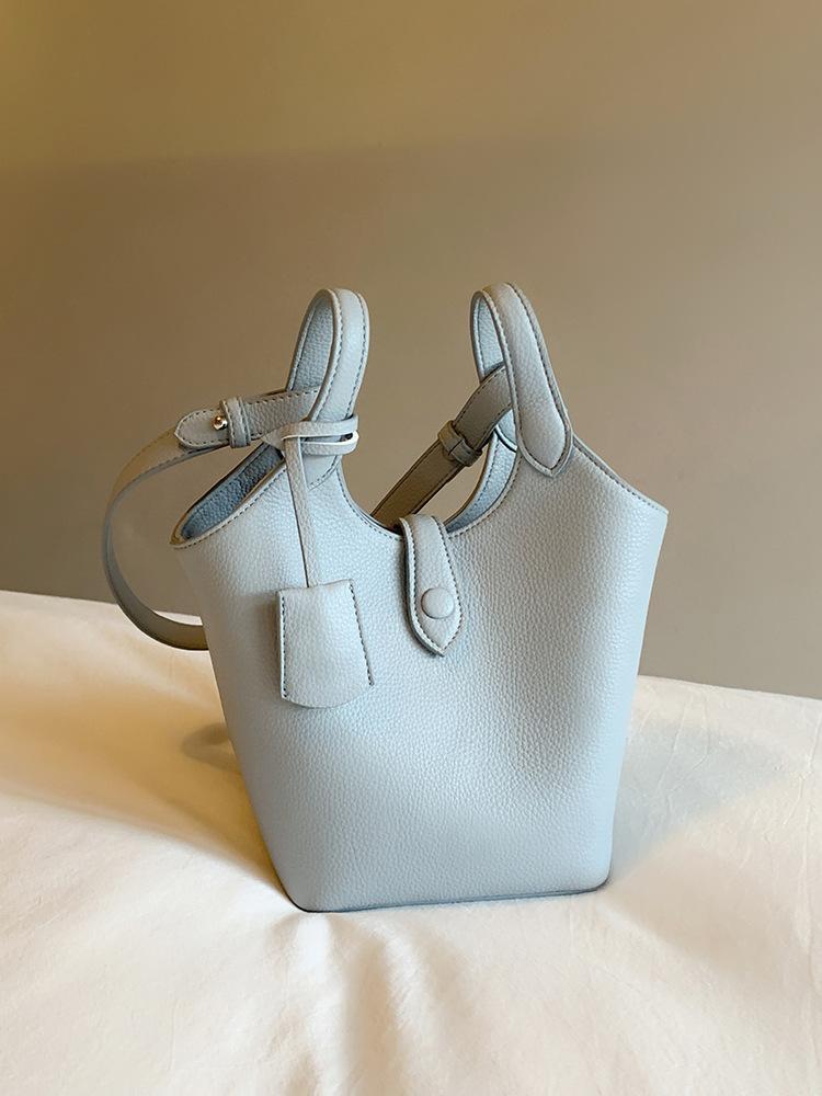 

Модная сумка-ведро Персонализированная сумка через плечо на одно плечо синий