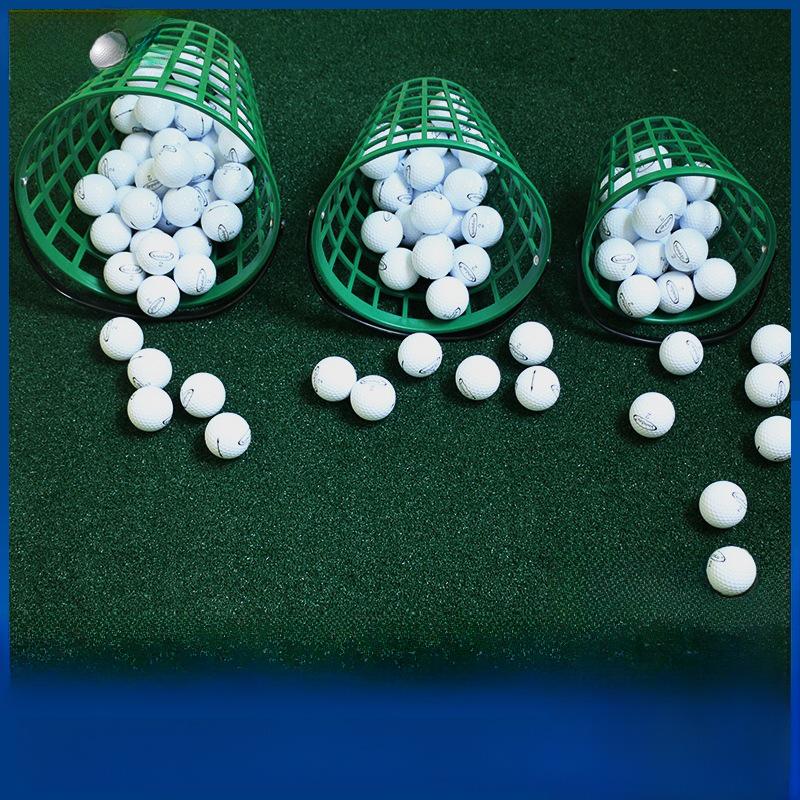 

Golf Ball Basket & Frame - Driving Range and Course Accessories 25 balls зелений