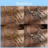 Vintage Skull Gothic Jewelry Set With Alloy Chain And Tassel For Cosplay And Events Costume