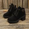 Fashion Women 2024 New Spring Winter Trend Outdoor Comfortable Boots Women Casual Designer Fashion Lace-up Outdoor Boots Shoes for Women