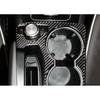 For Benz GLK 2008-2015 Real Carbon Fiber Console Gear Shift Water Cup Cover Trim
