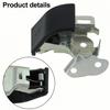 Czarna Srebrna Klamka Uwalniania Masy do Mini Cooper R55 R56 R57 51237149591