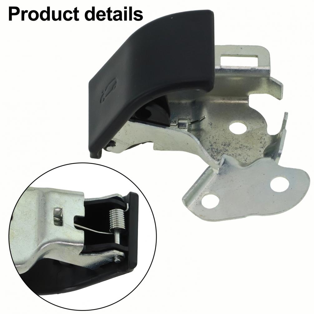 Czarna Srebrna Klamka Uwalniania Masy do Mini Cooper R55 R56 R57 51237149591