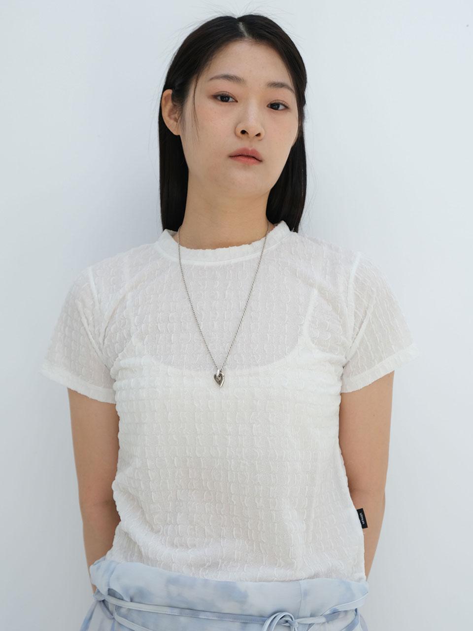 Bemon Texture T-Shirt_White