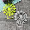1Set Ferris Wheel Metal Cutting Dies Handmade Stencil Mold Embossing Pattern for Children Adults DIY Crafts Project