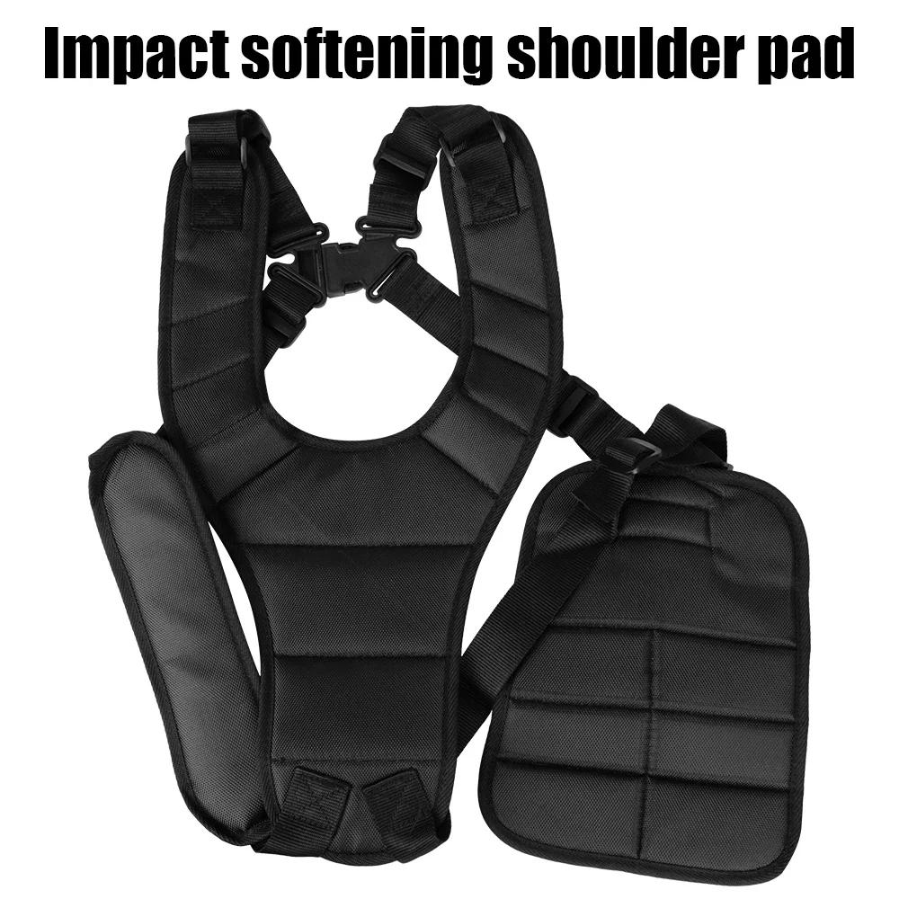 Lawn Mower Harness Harness Strap Belt Lawn Mower Power Pruner Double Trimmer Shoulder Adjusted Band Brush Cutter Trimmer Garden