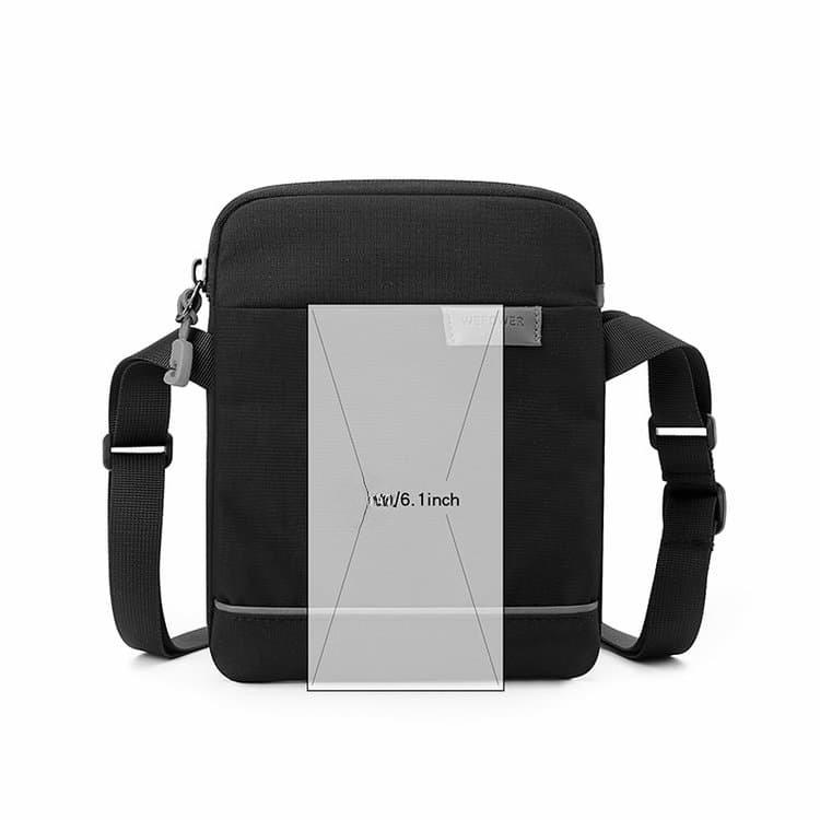 Nylon small satchel crossbody shoulder bag