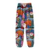 Women's Solid Color Trousers With Cuffs Casual Pants And Pajama Pants
