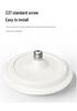 Energy-Saving Waterproof UFO LED Pendant Light with E27 Screw Base and Super Bright Lamp Beads