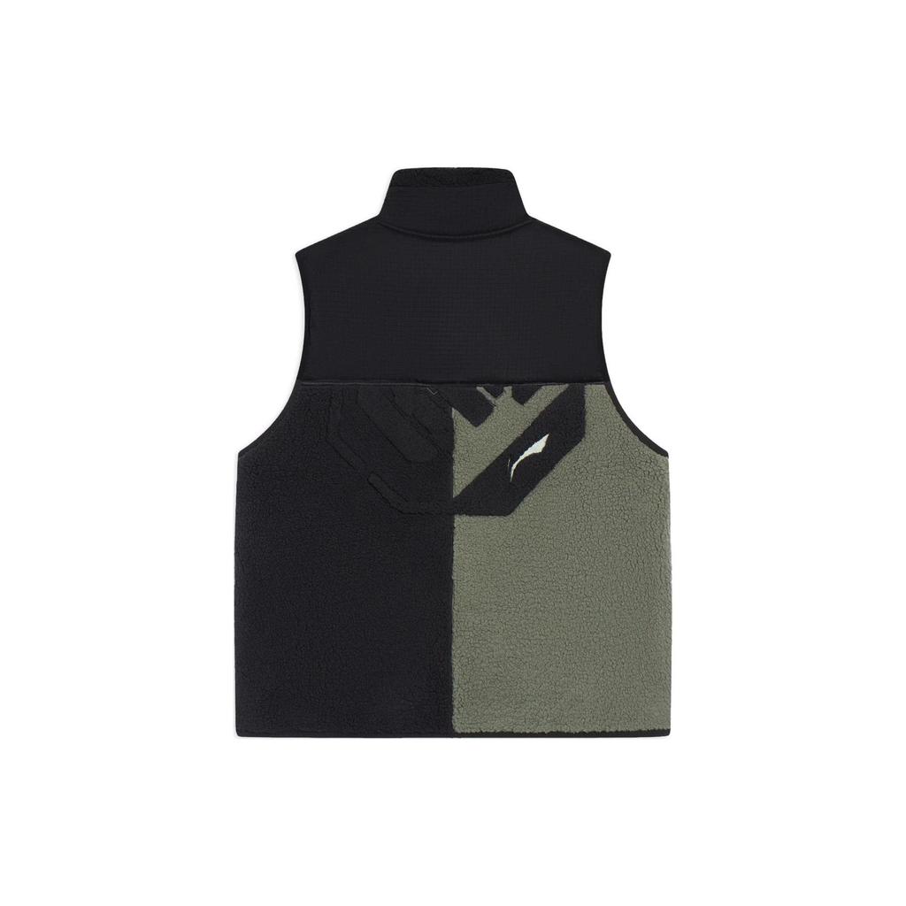 Li Ning Vests Men's Multicolor Stand Collar Moderate Workwear AMDS057-3